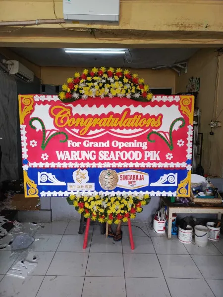 Papan Bunga Ucapan Selamat Lahat