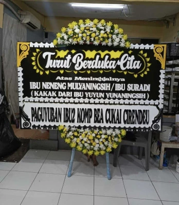 Papan Bunga di Lahat